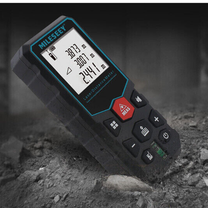 Mileseey 50M Laser Distance Meter Distance Area Volume Laser Measure