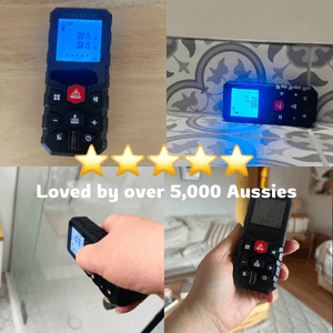 Mileseey 50M Laser Distance Meter Distance Area Volume Laser Measure